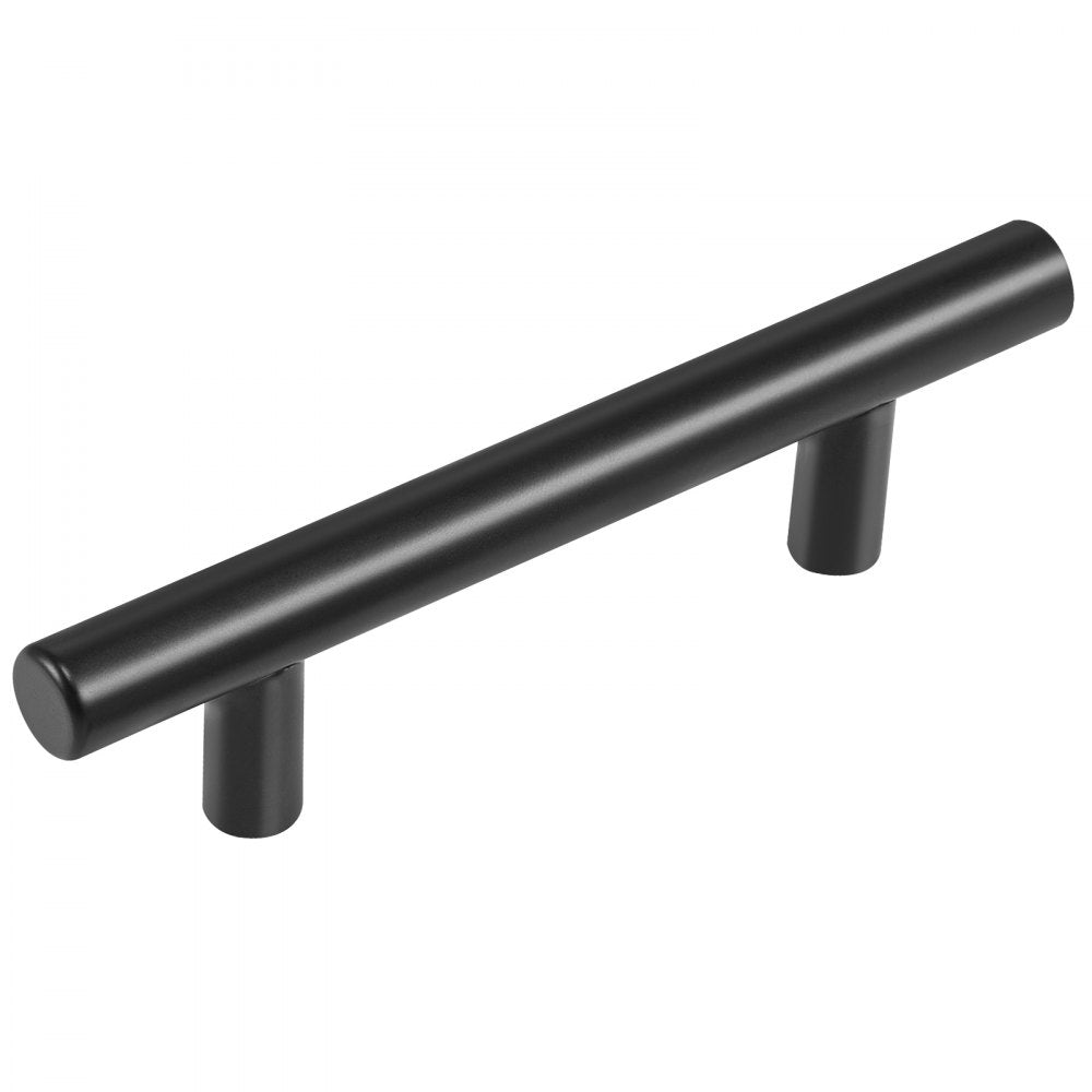 VEVOR 30 Pack Cabinet Pulls, 3in / 76mm Center to Center Slim Kitchen Cabinet Drawer, Stainless Steel Modern Kitchen Cupboard Door Handles for Kitchen Bathroom Bar Hardware Matte Black 