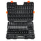 VEVOR Impact Sockets Set 130PCS 6-Point 3/8