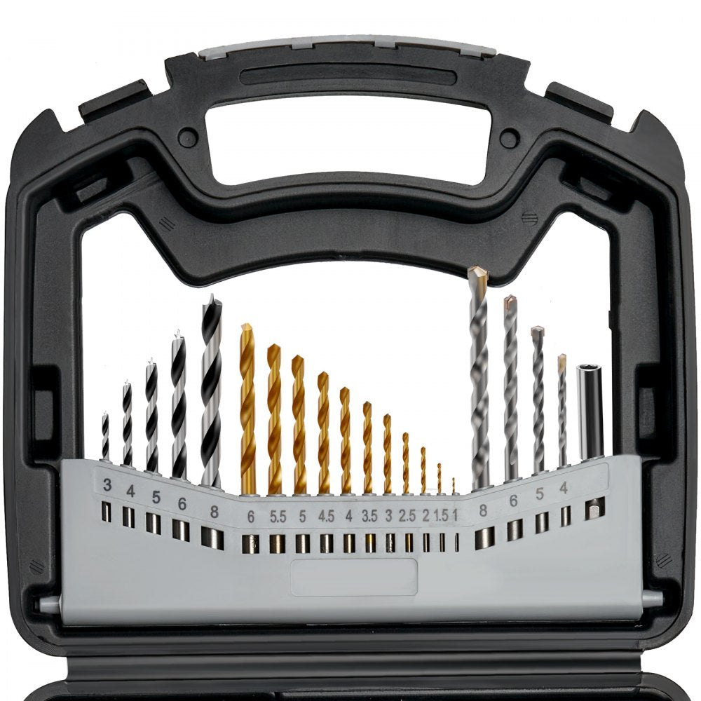 VEVOR Drill Bit Set 101PCS Screwdriver Bit Set with Carrying Case Multi-purpose 