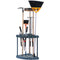 VEVOR Garden Tool Organizer, 19 Slots, Yard Tool Tower Rack for Garage Organization and Storage, Hold Long-Handled Tool/Rake/Broom/Shovel, PP Garden Tool Stand Holder Organizer for Yard, Shed, Outdoor