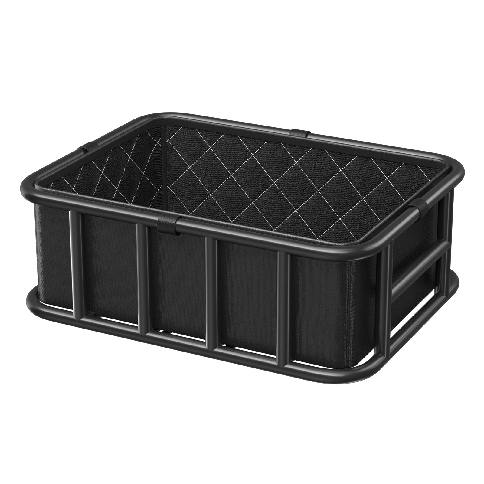 VEVOR Rear Bike Basket Large Bicycle Basket with Cargo Net Rainproof Cover Liner 