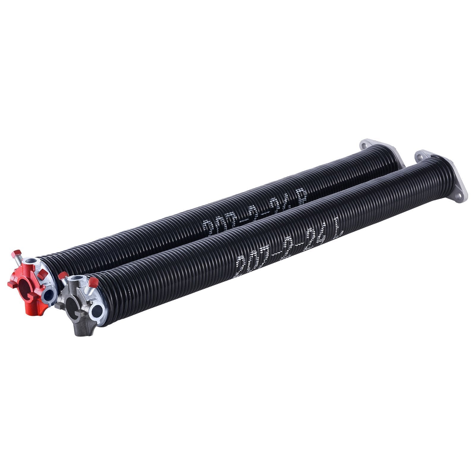 VEVOR Garage Door Torsion Springs Pair of 0.207 x 2 x 24 inch with Winding Bars 