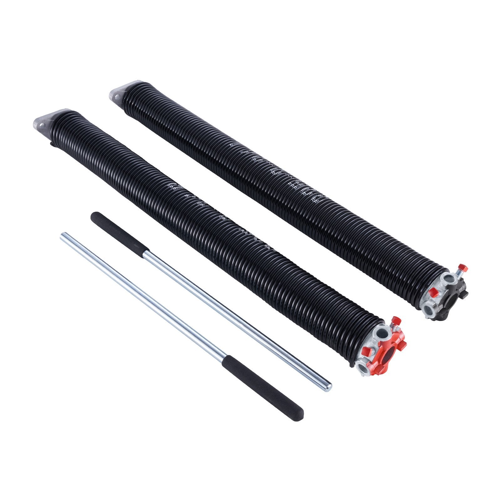 VEVOR Garage Door Torsion Springs Pair of 0.225 x 2 x 24 inch with Winding Bars 