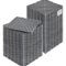 VEVOR Modular Drainage Mat Interlocking Floor Tile 12” x 12” Drainage Cushion