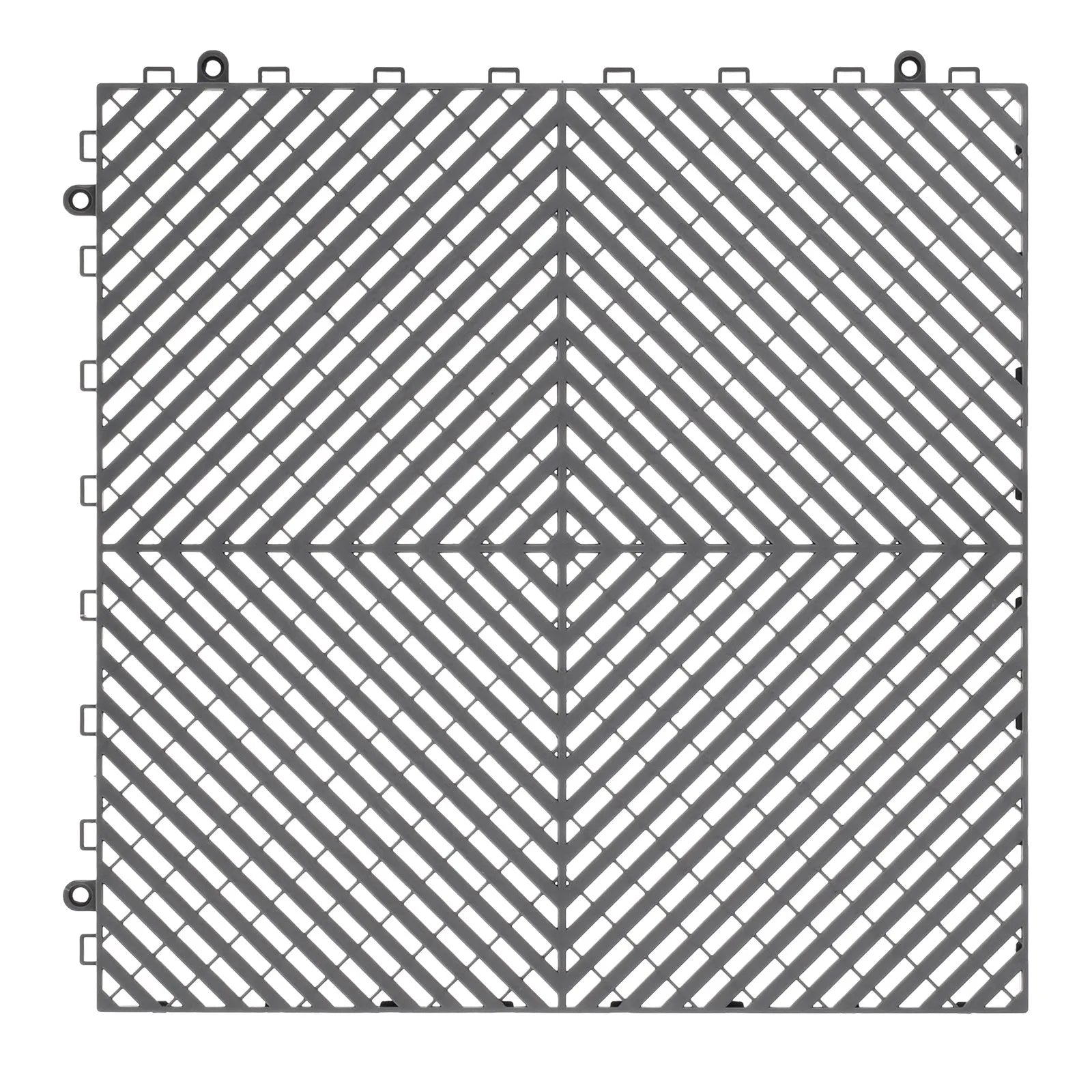 VEVOR Drainage Mat Modular Interlocking Mat 15.7” x 15.7” Drainage Floor Tile