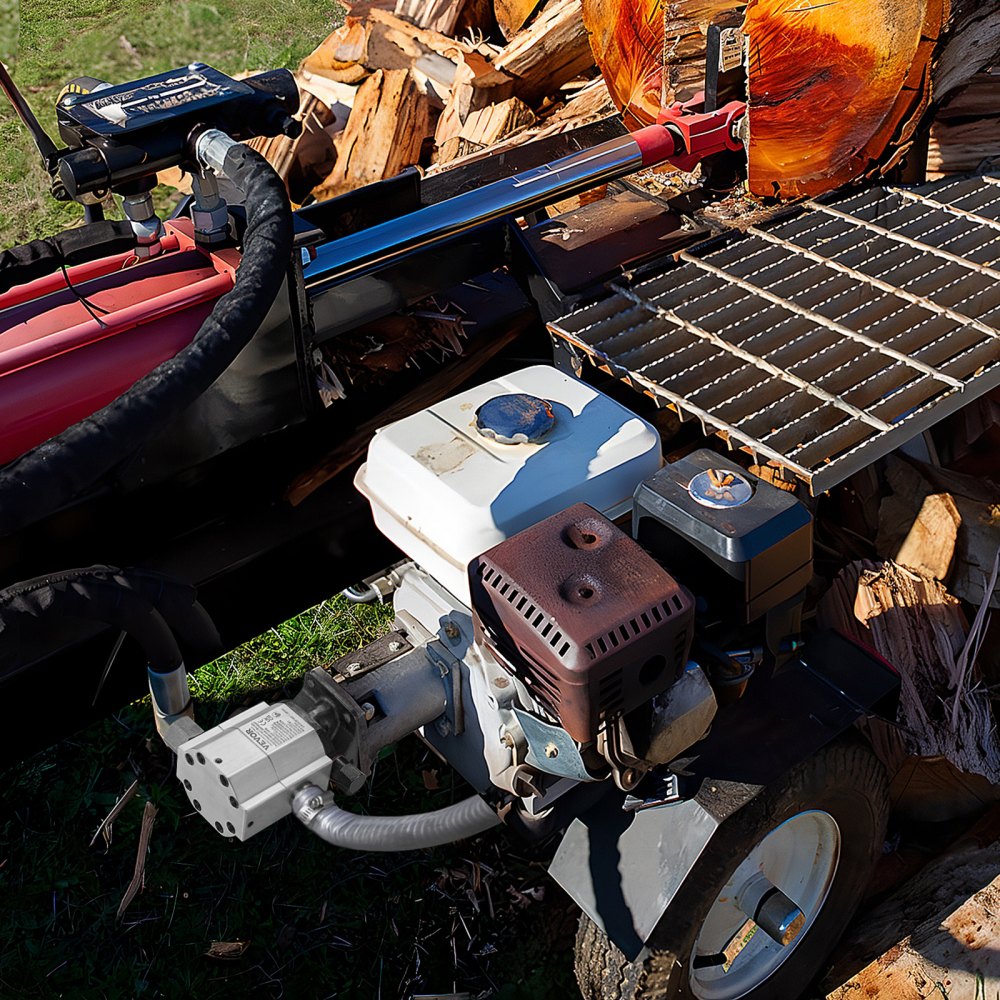 Hydraulic Log Splitter Kit,16 Gpm 2 Stage Pump &25 Gpm Auto Control Detent Valve 