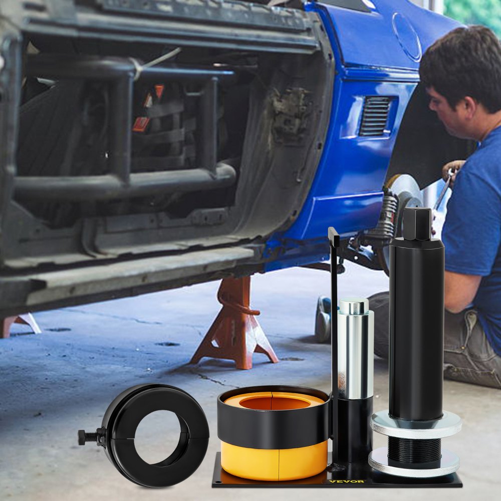 VEVOR Carrier & Pinion Bearing Puller, Compatible with Dana 30, 40, 60, 70, Ford 9" Bearings, Pinion Puller Tool with 2 Clamshells, 45# Steel Clamshell Carrier Bearing Puller for Auto Repair 