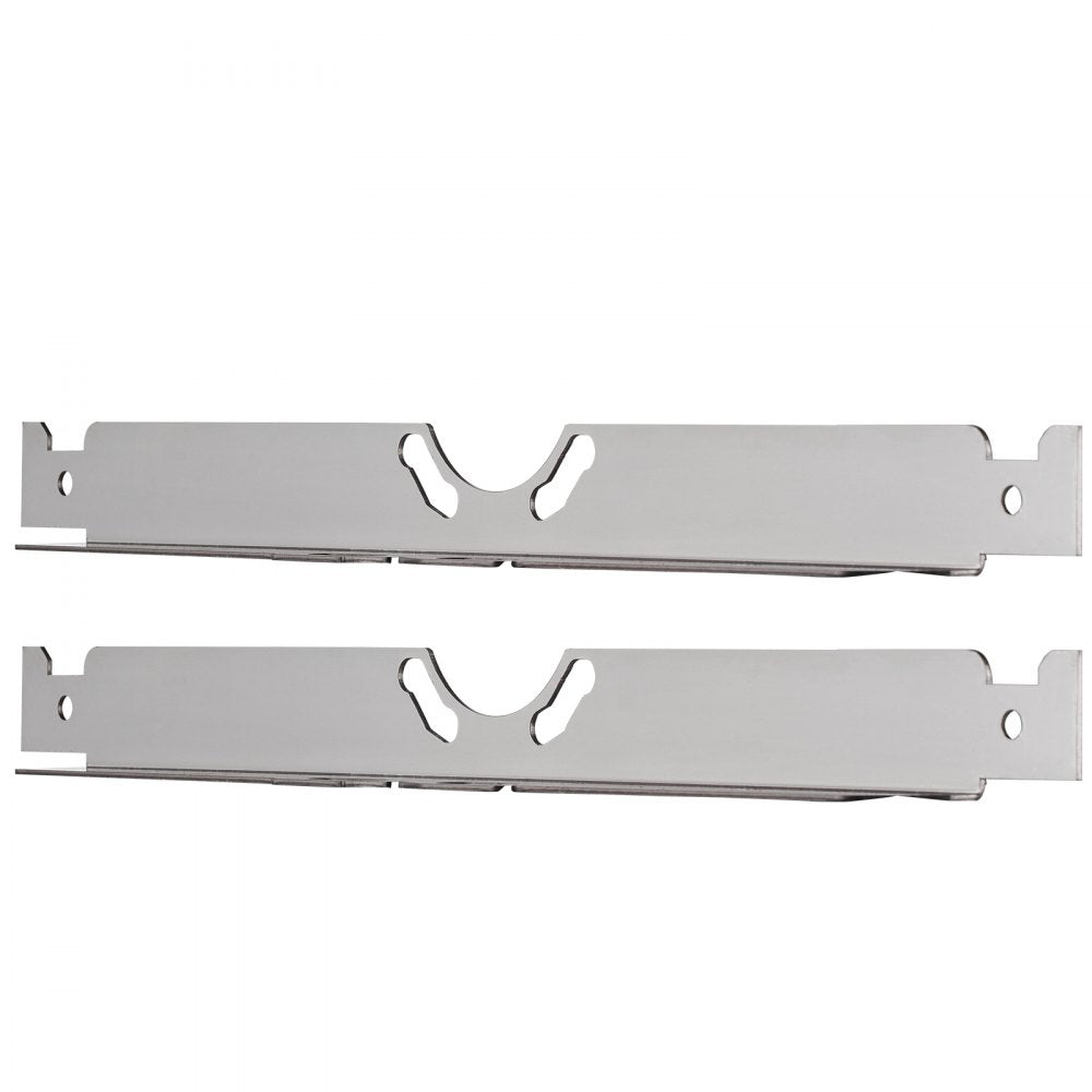 VEVOR Wheel Alignment Tool, 2-Pack Toe Alignment Toe Plates, Stainless Steel Wheel Alignment Tool Plate, Toe Angle Accurate Measurement, Includes 2 Measuring Tapes & Conversion Chart 