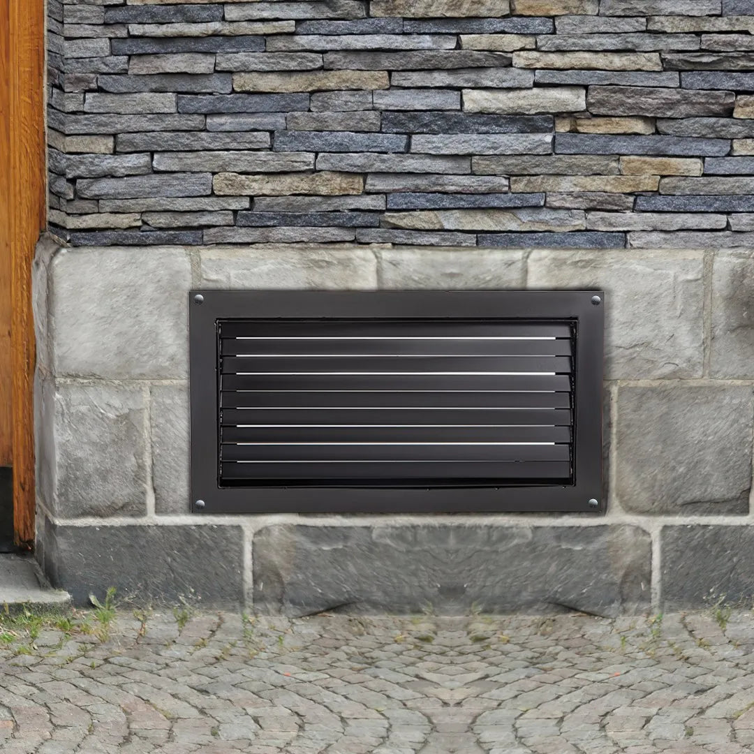 VEVOR Crawl Space Flood Vent Foundation Flood Vent 16"Height x32"Width Wall Vent