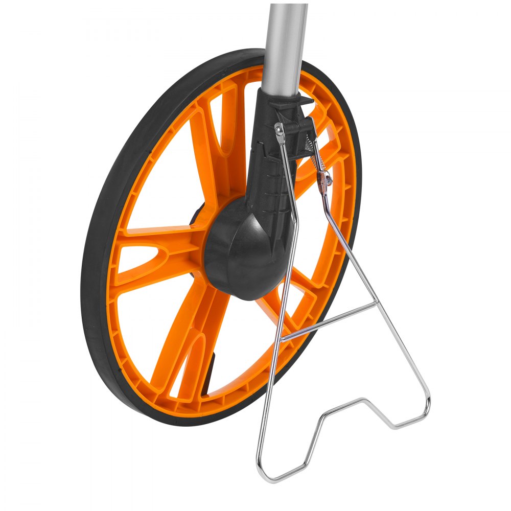 VEVOR Measuring Wheel in Feet and Inches,12.5 in Wheel Diameter, 40.94-27.95 in Telescoping Measure Wheel, Measurement 0-9,999Ft with Back Bag, Suitable for Lawn/Hard/Soft/Wood Road Measuring 
