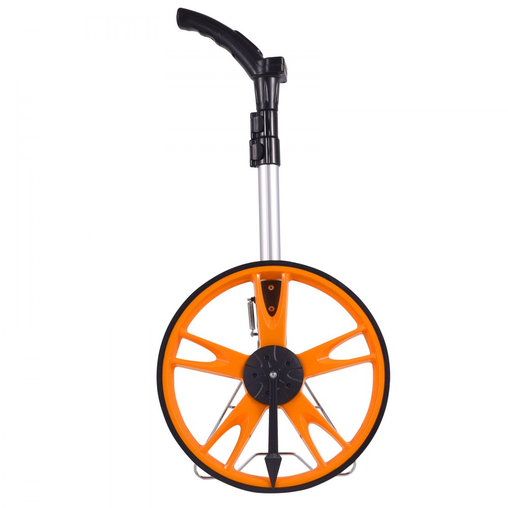 VEVOR Measuring Wheel in Feet and Inches,12.5 in Wheel Diameter, 40.94-27.95 in Telescoping Measure Wheel, Measurement 0-9,999Ft with Back Bag, Suitable for Lawn/Hard/Soft/Wood Road Measuring 