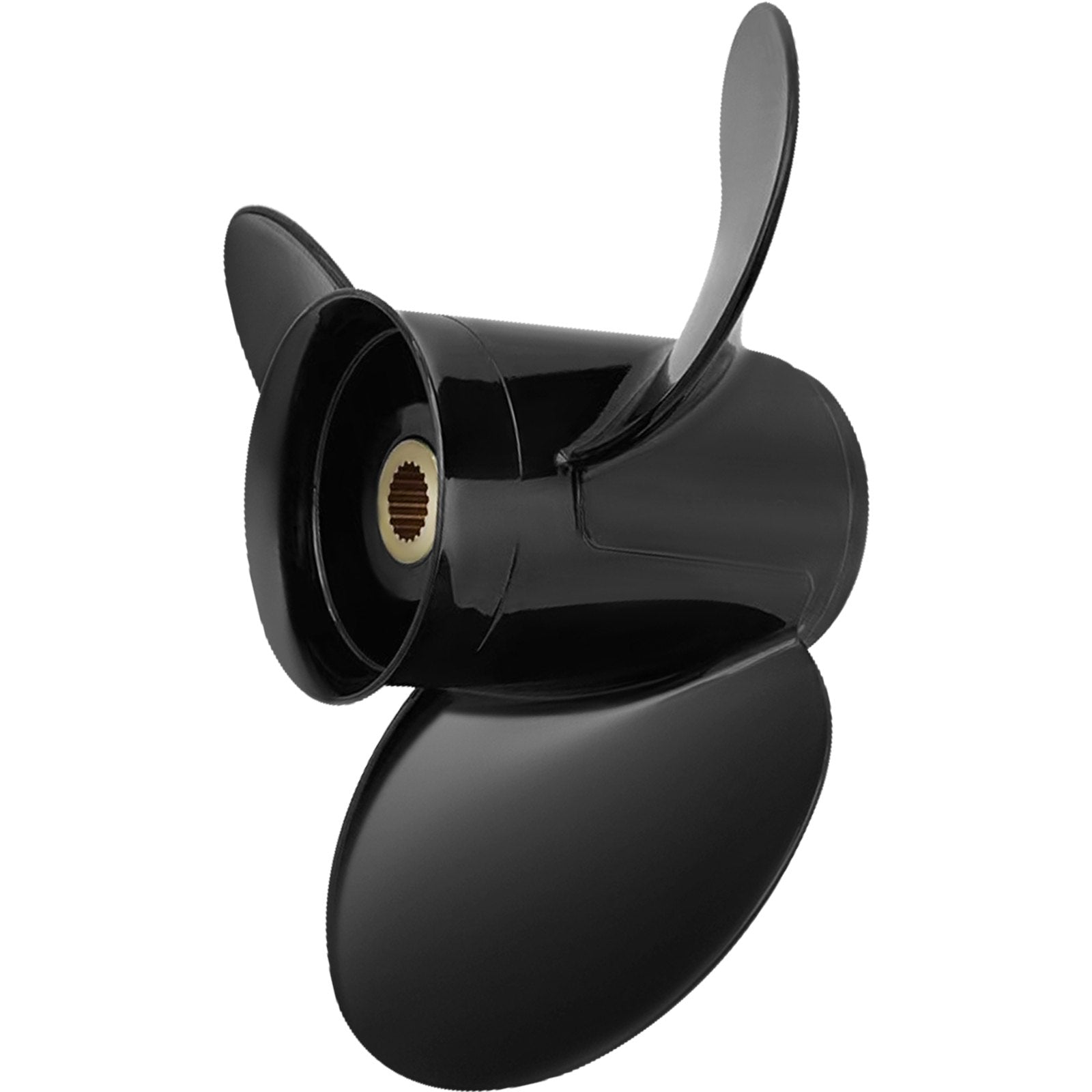 VEVOR Outboard Propeller, Replace for OEM 3817468, 3-Blade 14 1/2" x 19" Pitch Aluminium Boat Propeller, Compatible with Volvo Penta SX Drive All Models, w/ 19 Tooth Splines, RH 