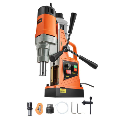 VEVOR Magnetic Drill 1550W 2922lbf/13000N Portable Mag Drill Press 500RPM 