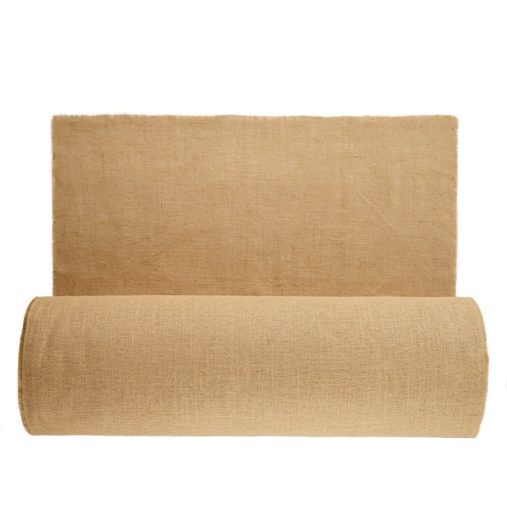 VEVOR Burlap Fabric Roll Burlap Tree Wrap 40 in x 300 ft for Crafts & Plants 