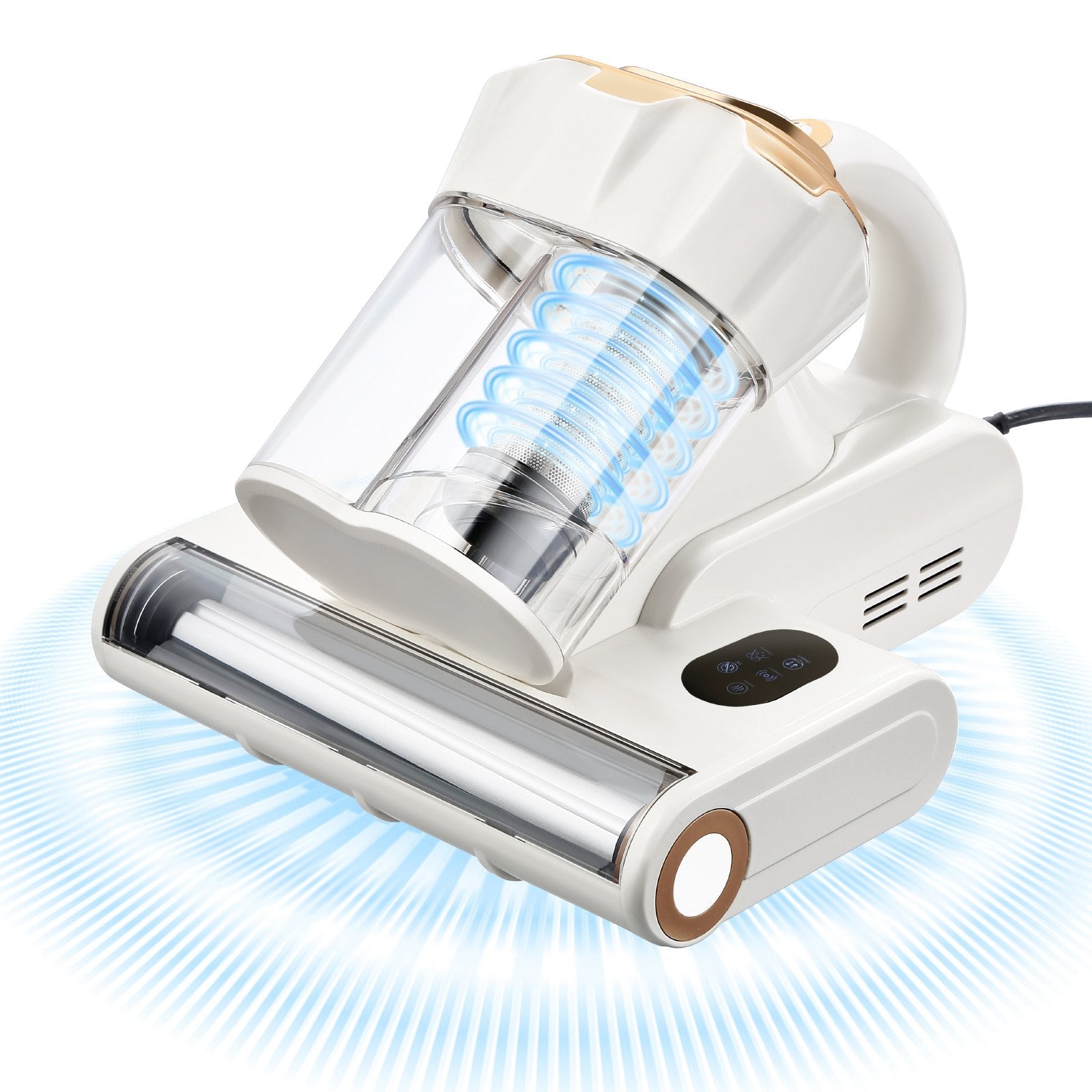 Vevor Mattress Vacuum Cleaner with 18Kpa Powerful Suction HEPA Filter 550W White 