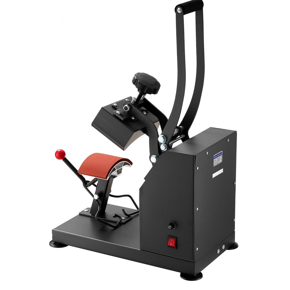VEVOR Hat Press 3.5 x 5.5 in Cap Heat Press Machine Transfer Sublimation 