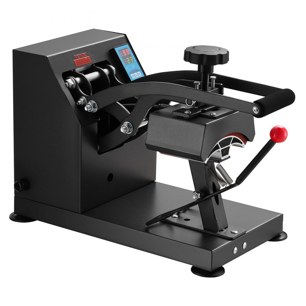 VEVOR Hat Press 3.5 x 5.5 in Cap Heat Press Machine Transfer Sublimation 