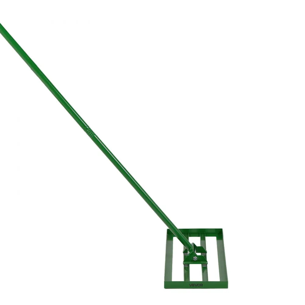 VEVOR Lawn Leveling Rake, 30" x 10" Heavy Duty Lawn Leveler with 78" Steel Extended Handle