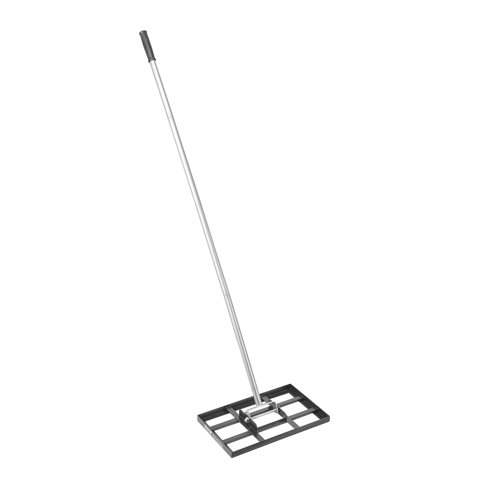 VEVOR 10x17in Lawn Leveling Rake 78 in Adjustable Handle for Yard Golf Court 