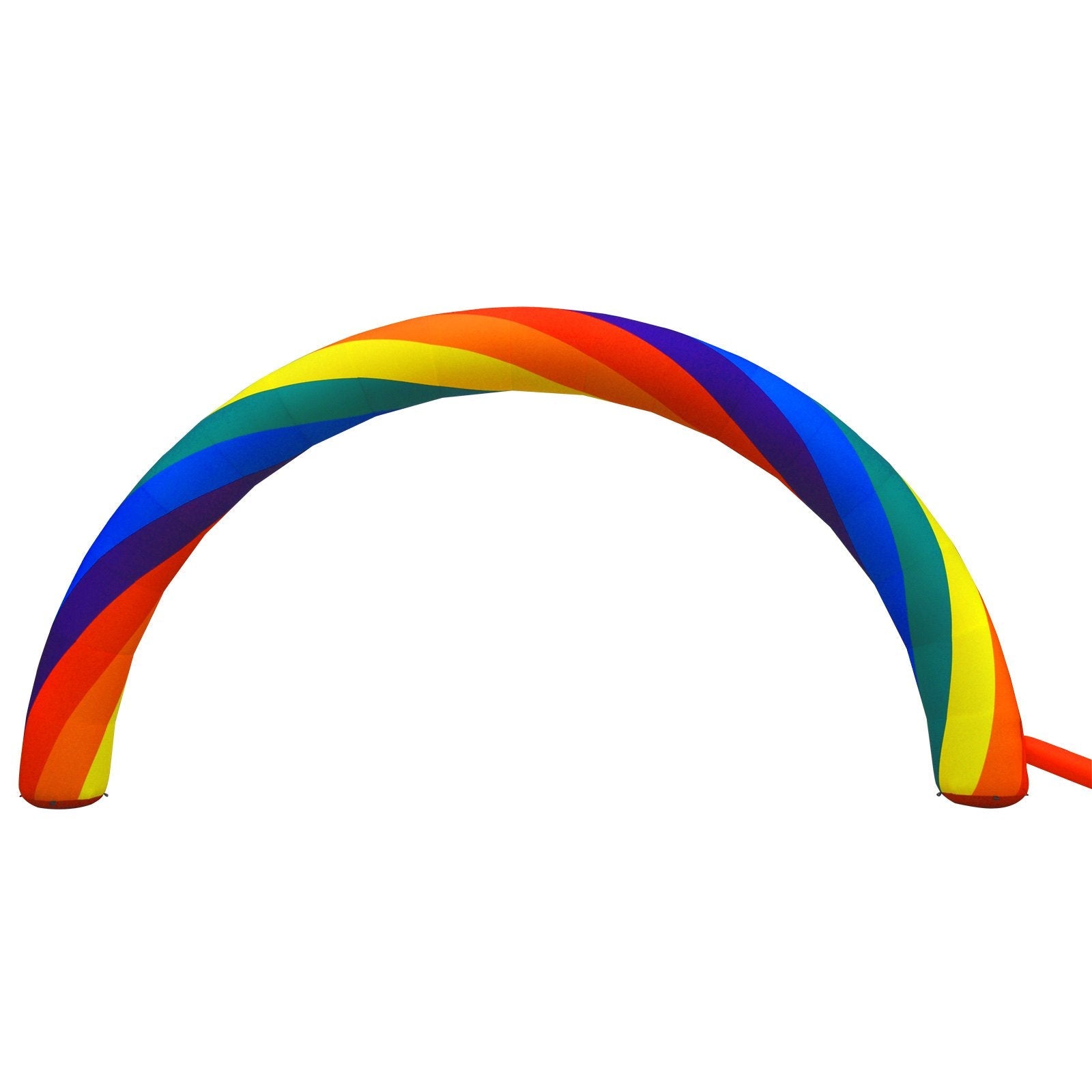 VEVOR Inflatable Rainbow Arch 26ftx10ft with 110W Blower for Advertising Party Celebration Garden 