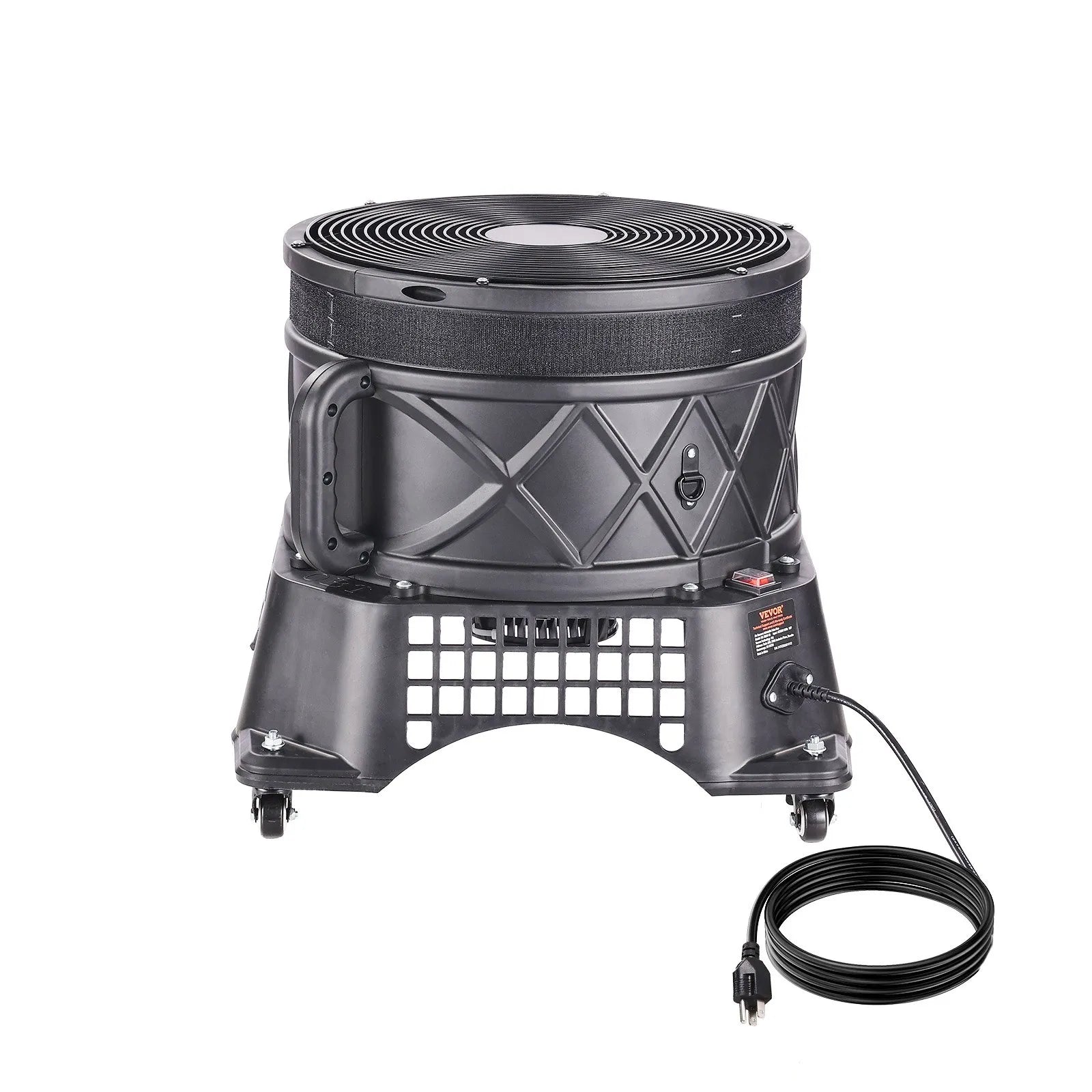 VEVOR Air Blower Fan 1HP 18" for Air Dancer Inflatable Tube Man (No Inflatable)