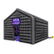 VEVOR Inflatable Nightclub 17.7 x 16.4 x 13.9 Ft Blow up Party Tent with Lights