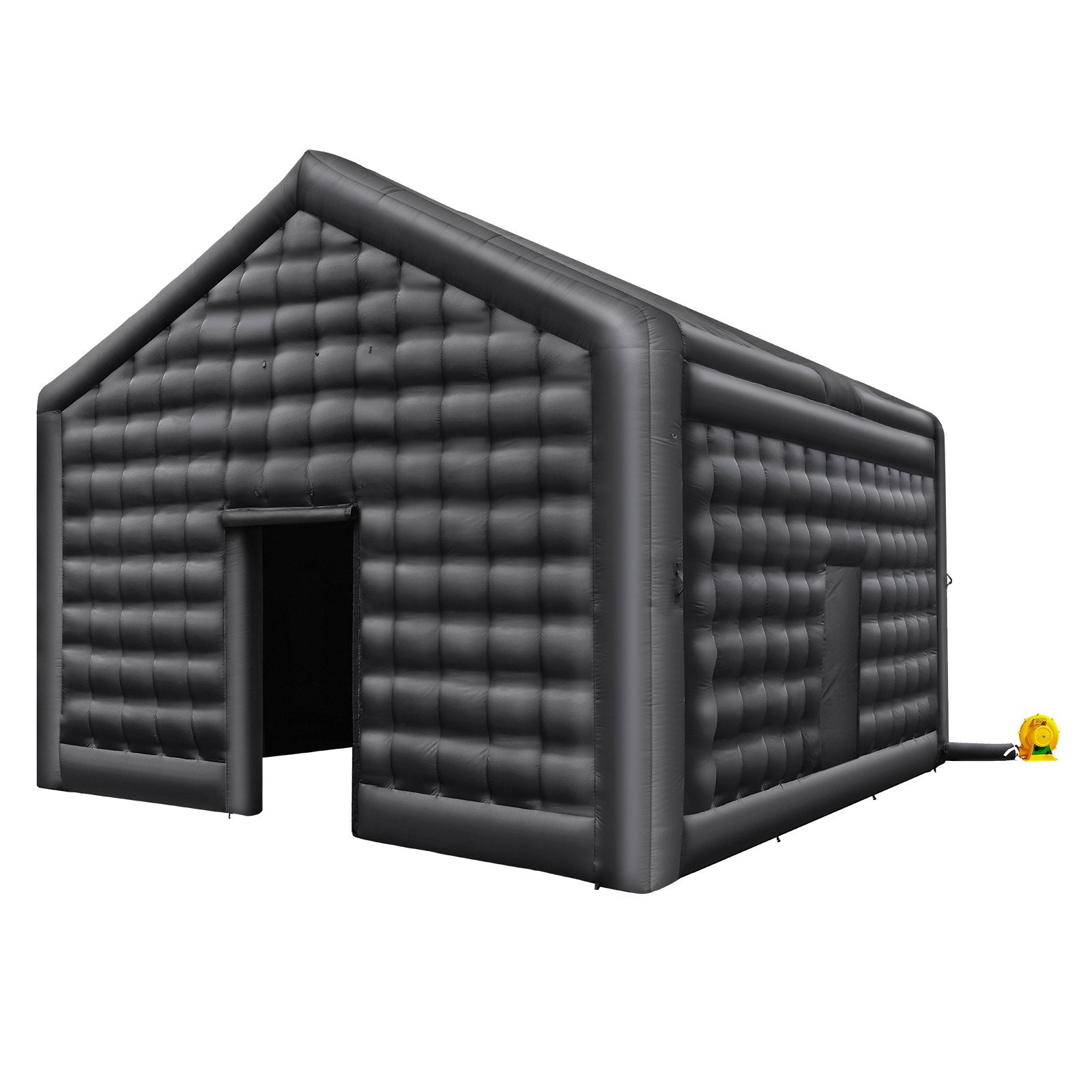 VEVOR Inflatable Nightclub 17.7 x 16.4 x 13.9 Ft Blow up Party Tent with Lights 