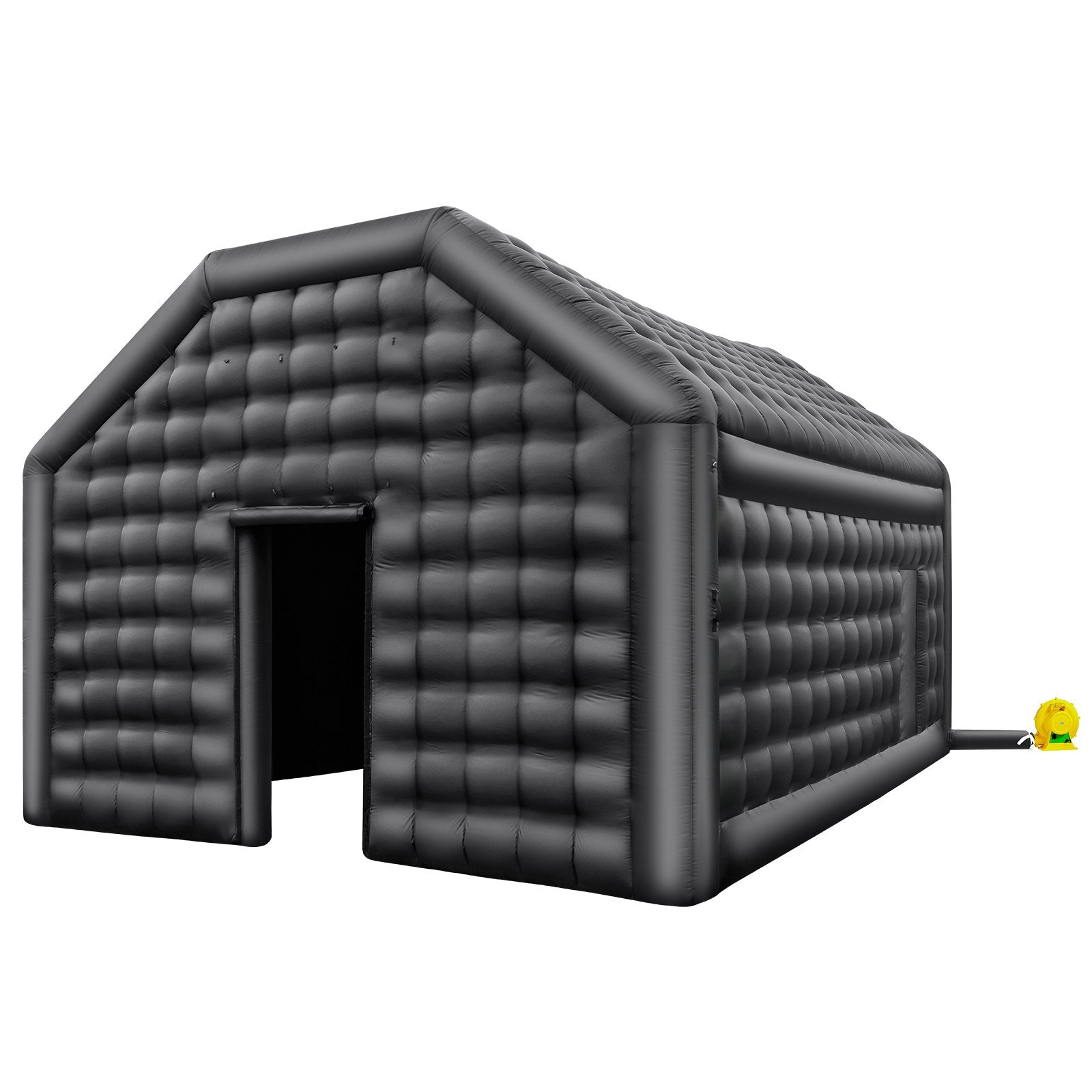 VEVOR Inflatable Nightclub 19.7 x 16.4 x 12 Ft Blow up Party Tent with Lights 