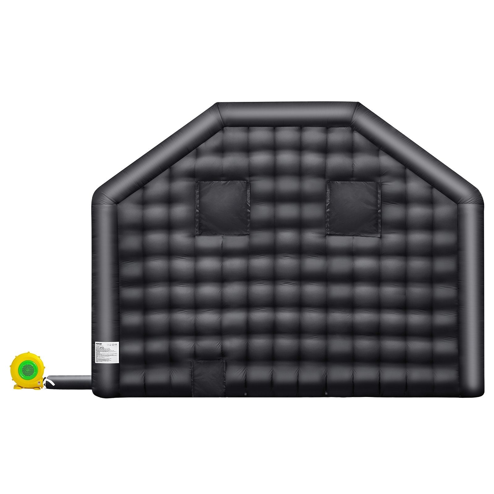 VEVOR Inflatable Nightclub 19.7 x 16.4 x 12 Ft Blow up Party Tent with Lights 