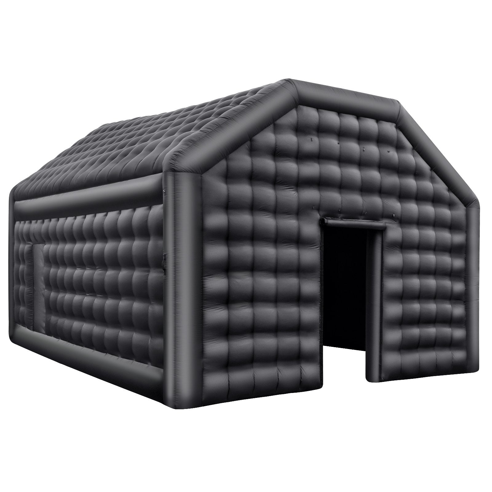 VEVOR Inflatable Nightclub 19.7 x 16.4 x 12 Ft Blow up Party Tent with Lights 