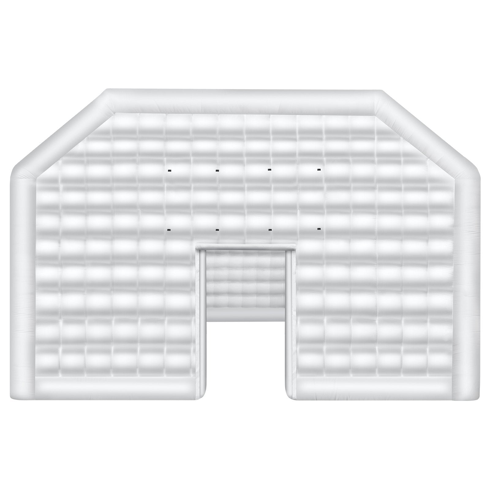 VEVOR Inflatable Nightclub 26.2 x 19.7 x 13.1 Ft Blow up Party Tent White 