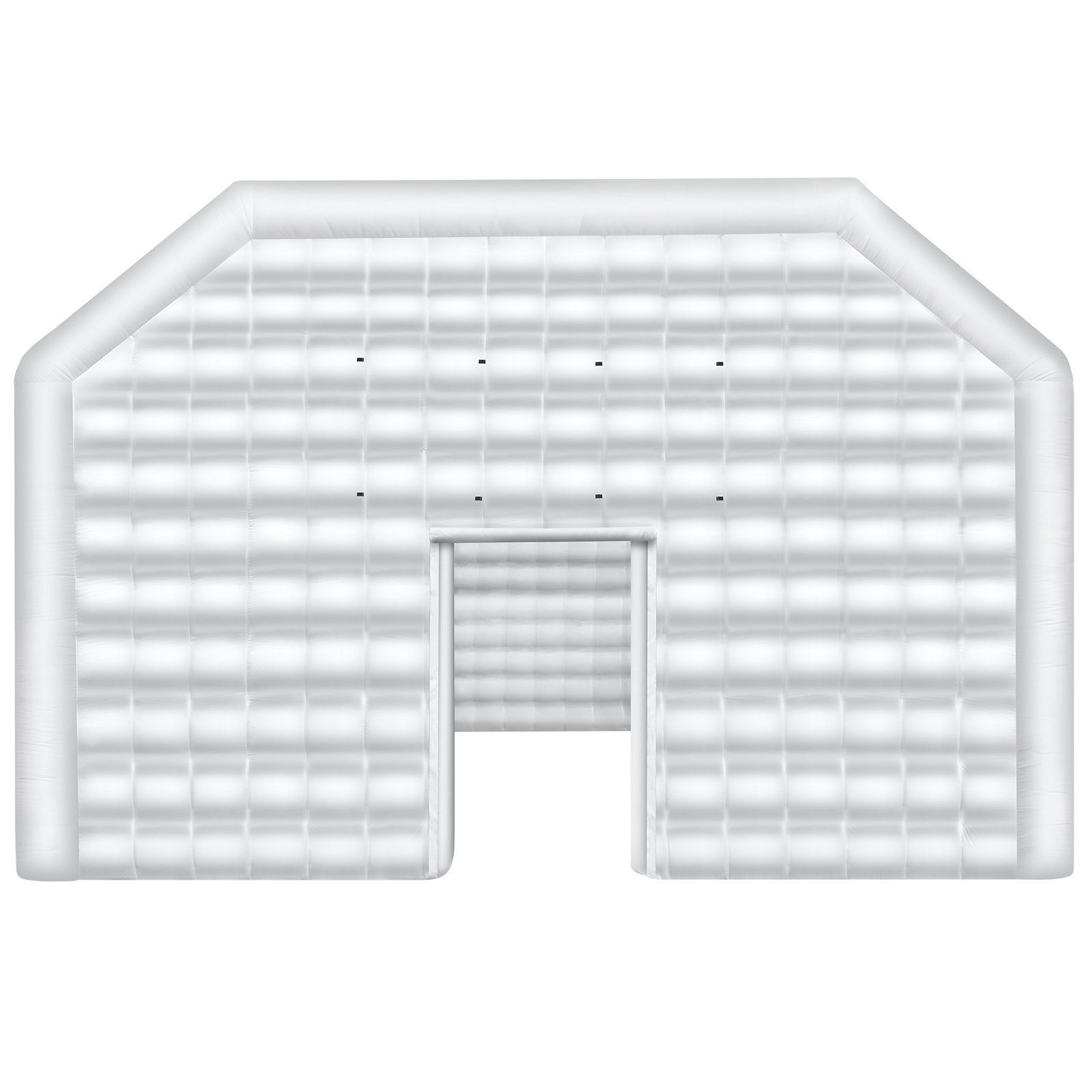 VEVOR Inflatable Nightclub 29.5 x 19.7 x 13.1 Ft Blow up Party Tent White 