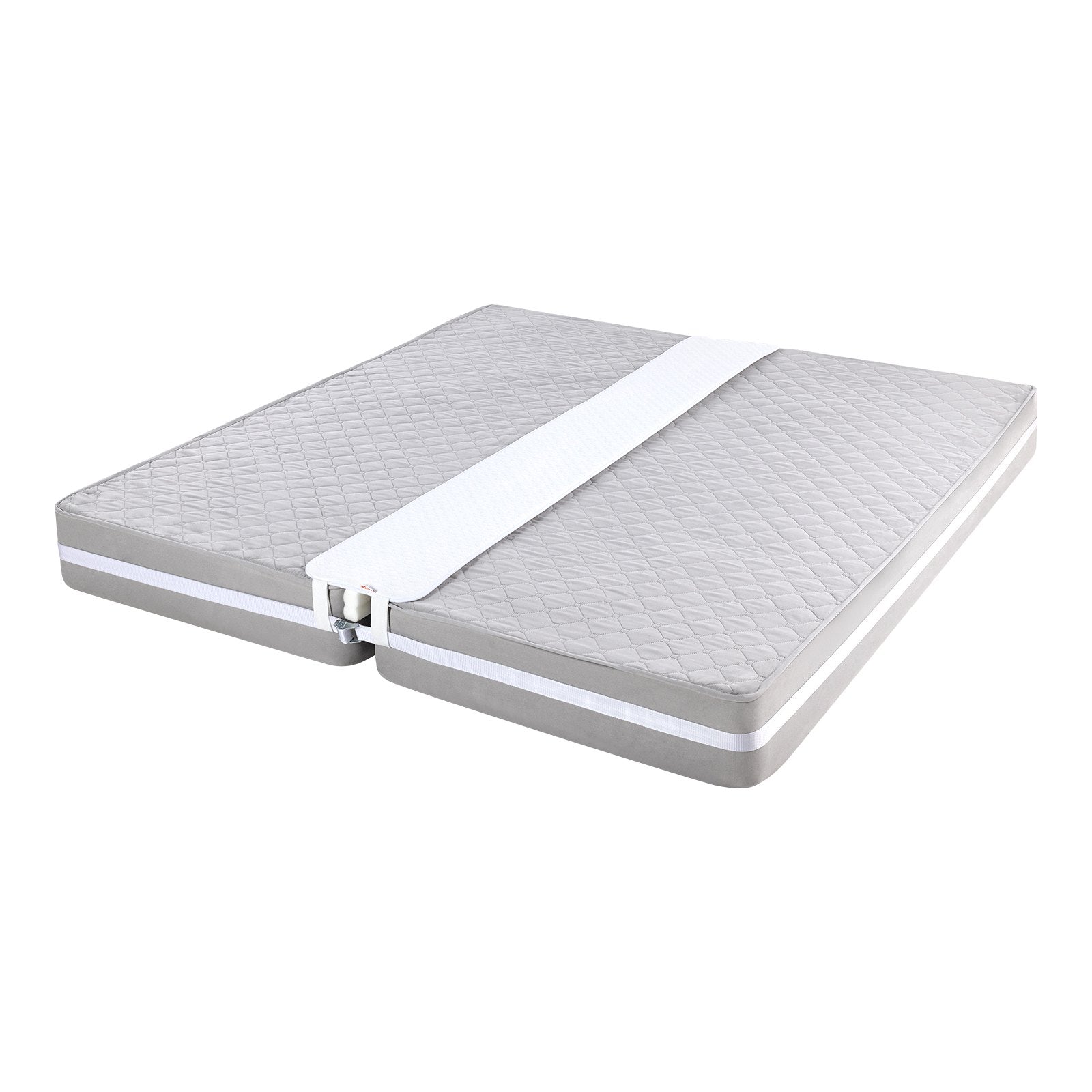 VEVOR Bed Bridge King Bed Connector Kit Metal Buckle & Storage Bag 75" L x 12" W 