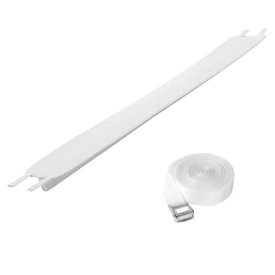 VEVOR Bed Bridge King Bed Connector Kit Metal Buckle & Storage Bag 75" L x 12" W 