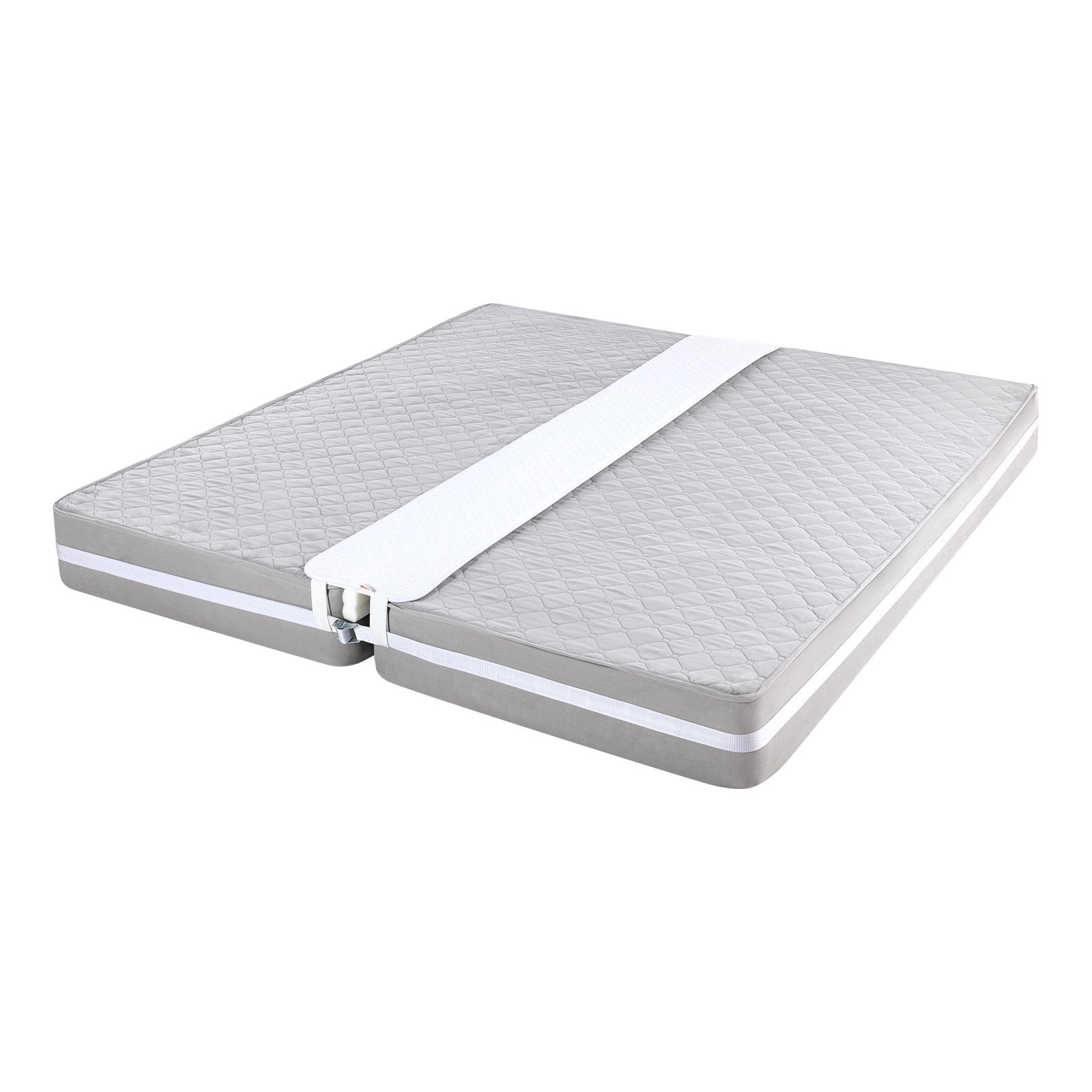 VEVOR Bed Bridge King Bed Connector Kit Metal Buckle and Storage Bag 80"L x 12"W 