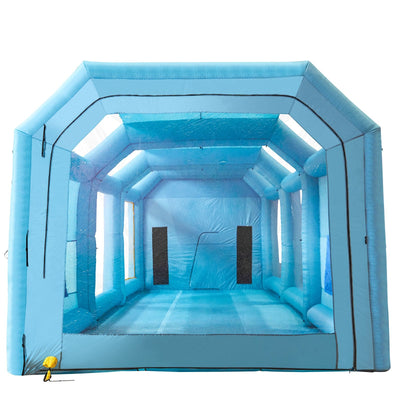 VEVOR 39.4x16.4x13.1ft Inflatable Spray Booth Custom Tent Paint Booth Inflatable 