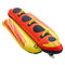 VEVOR Towable Tubes for Boating 1-3 Riders Inflatable Boat Tubes Towables 510lbs