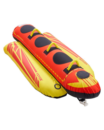 VEVOR Towable Tubes for Boating 1-3 Riders Inflatable Boat Tubes Towables 510lbs 