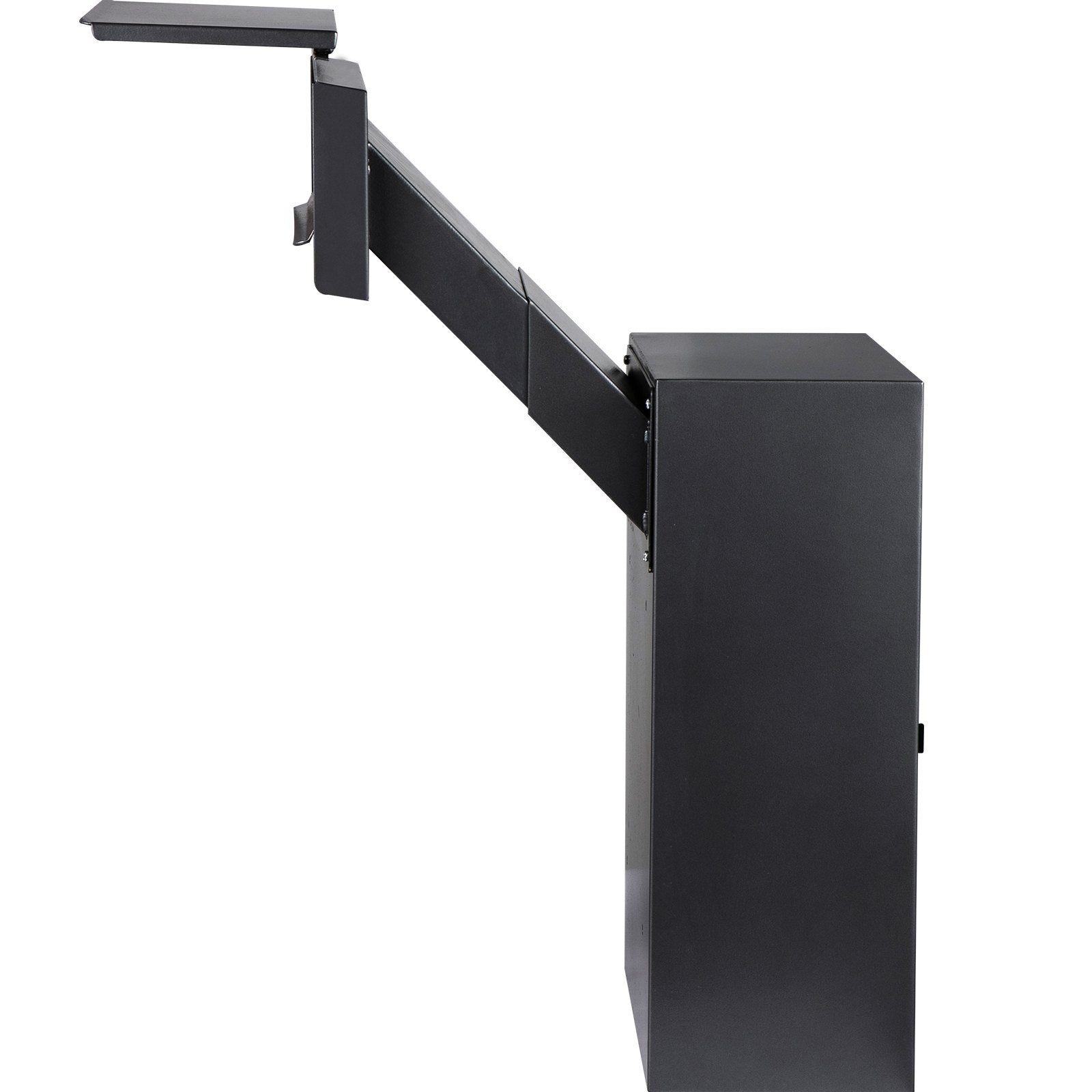 Vevor Through-the-wall Mailbox Letter Drop Box W/adjustable Chute&code Lock Grey 
