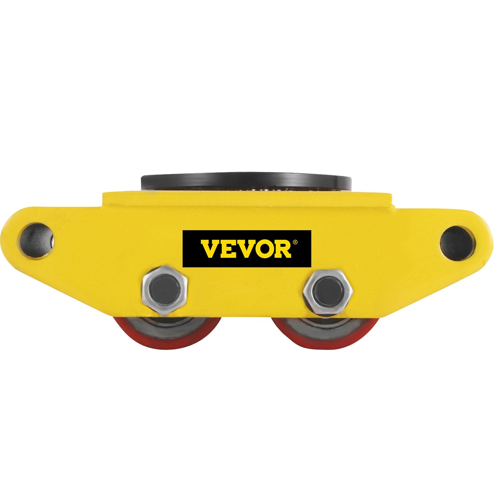 VEVOR Industrial Machinery Mover, 6T/13200lbs Machinery Moving Skate with 360°Rotation Cap and 4 Rollers & PU Wheels, Heavy Duty Dolly Skates for Moving Equipment 
