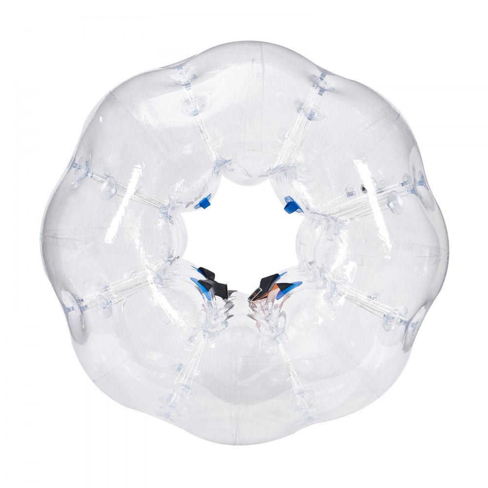 VEVOR Inflatable Bumper Ball 1-Pack, 5FT/1.5M Body Sumo Zorb Balls for Teen & Adult, 0.8mm Thick PVC Human Hamster Bubble Balls for Outdoor Team Gaming Play, Bumper Bopper Toys for Garden, Yard, Park 