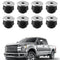 VEVOR Body Mount Bushing Kit, Compatible with 2008-2016 F250 F350 Super Duty, 60 PCS Polyurethane Body Mount Kit, Quick Replacement, Durable Components for Improving Bumpy Driving Performance, Black