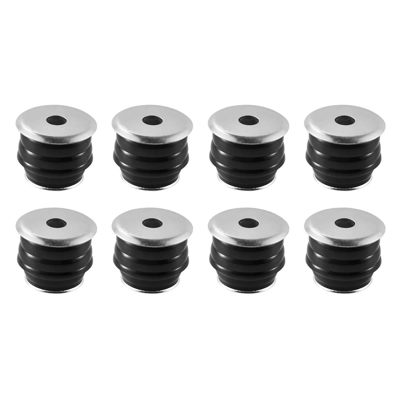 VEVOR Body Mount Bushing Kit, Compatible with 2008-2016 F250 F350 Super Duty, 60 PCS Polyurethane Body Mount Kit, Quick Replacement, Durable Components for Improving Bumpy Driving Performance, Black 