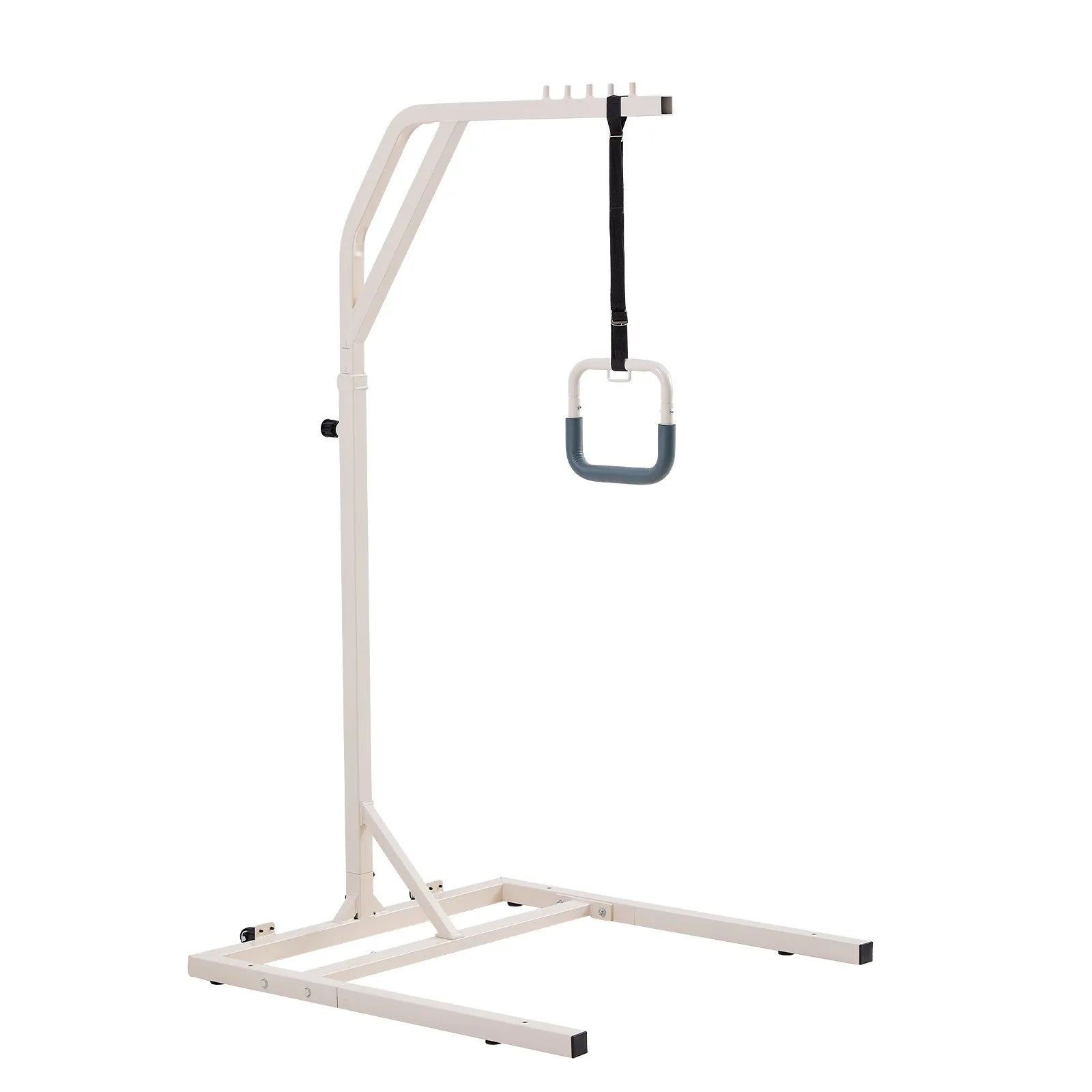 VEVOR Trapeze Bar for Bed Mobility Height-Adjustable Free Standing Trapeze Bar
