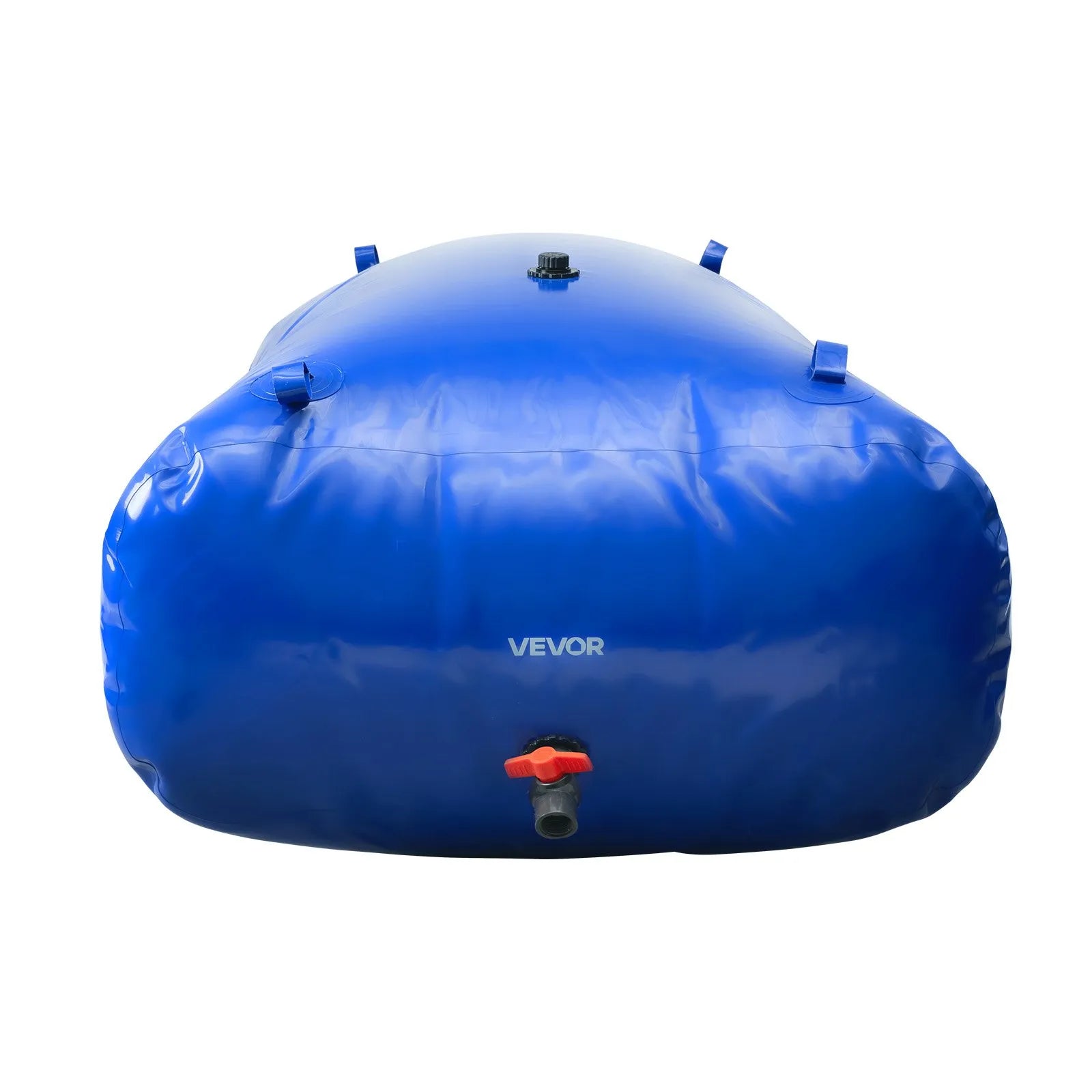 VEVOR Water Storage Bladder, 264 Gallon (1000L) Water Storage Container Tank, 1000D PVC Extra-Large Capacity Soft Bag Bladder, Foldable Portable for Garden Irrigation, Camping, RV, Fire Prevention 