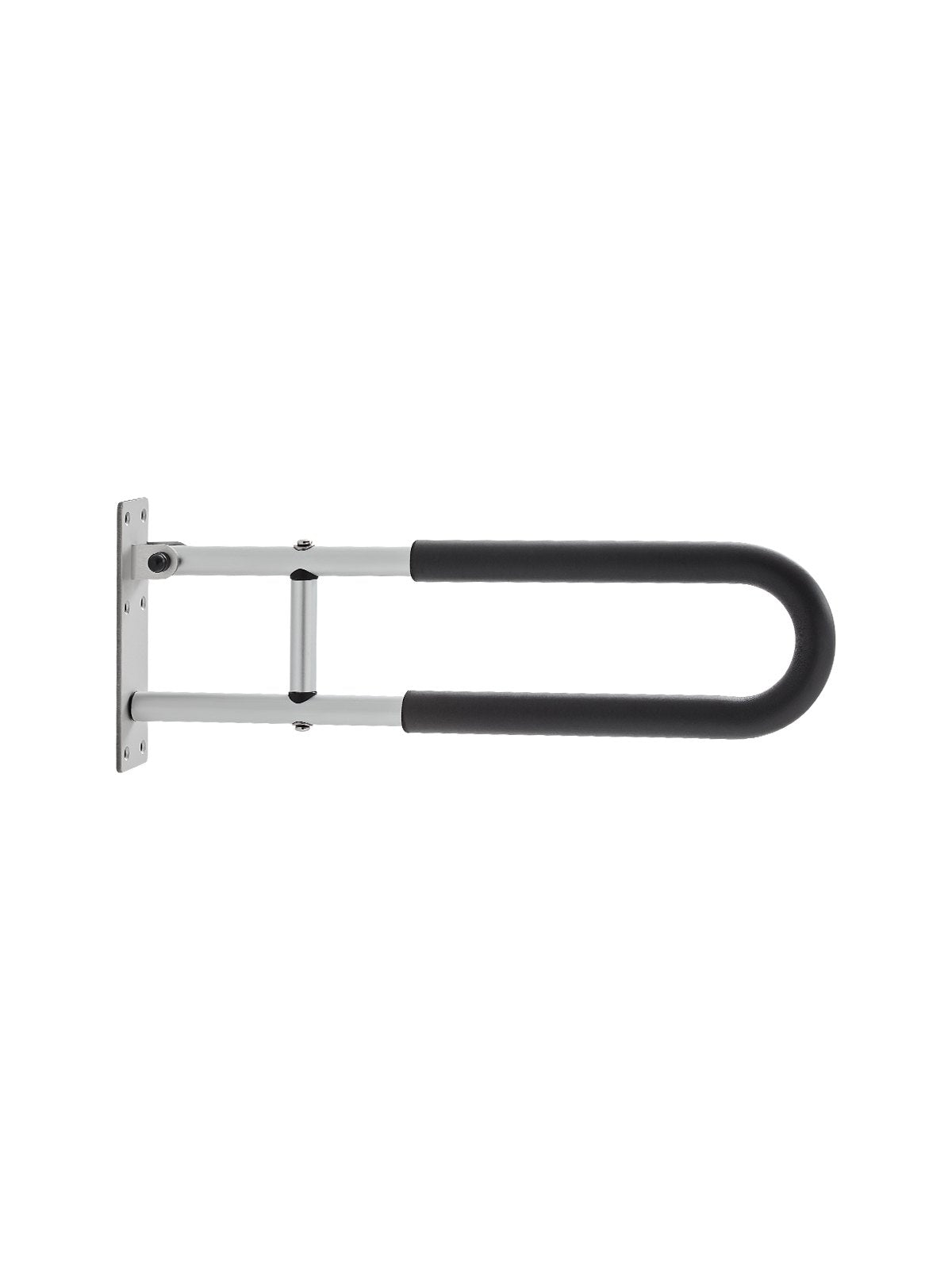 VEVOR Folding Toilet Safety Rail 23.8 In 300 Lbs Load Capacity Handicap Grab Bar 