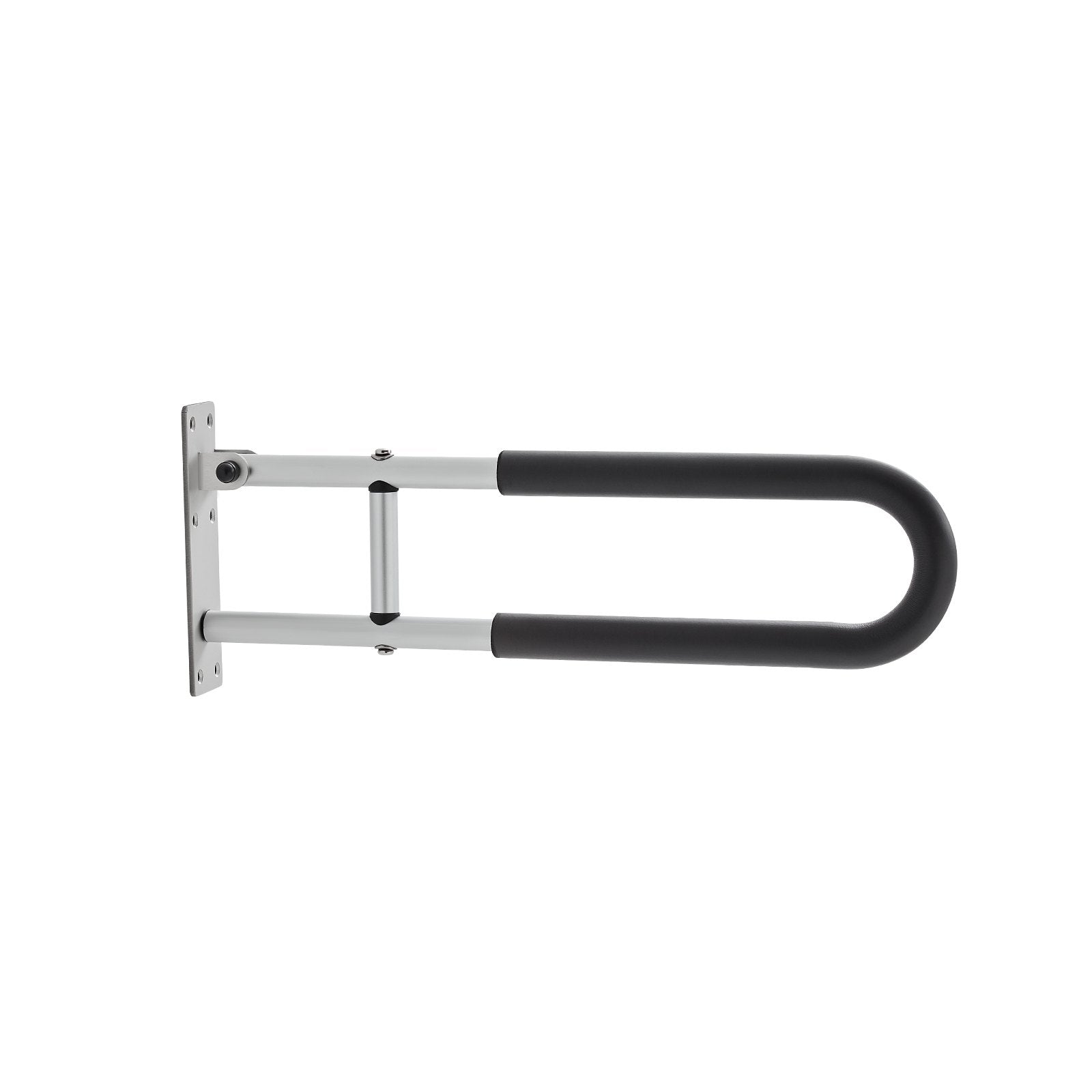VEVOR Folding Toilet Safety Rail 23.8 In 300 Lbs Load Capacity Handicap Grab Bar 