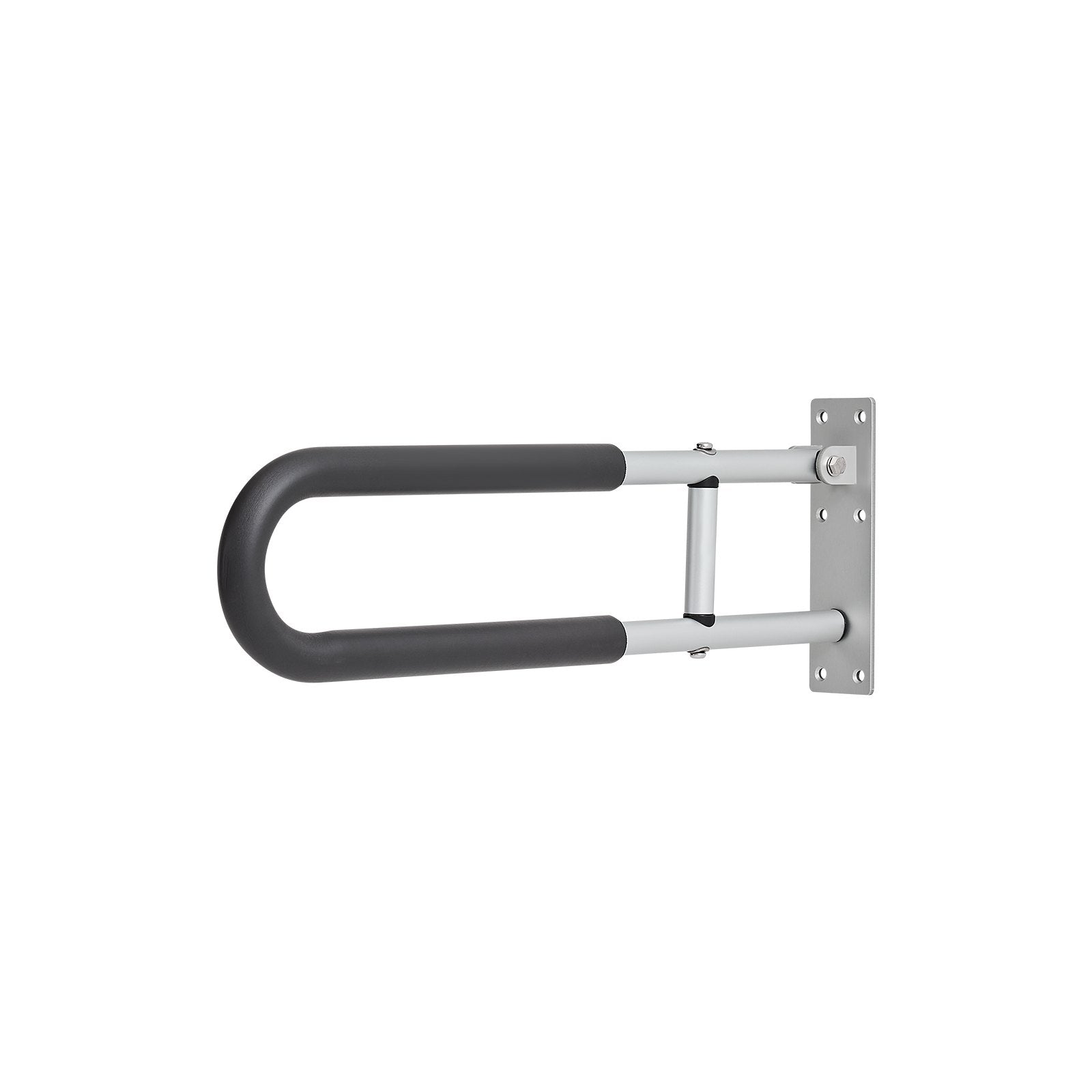 VEVOR Folding Toilet Safety Rail 23.8 In 300 Lbs Load Capacity Handicap Grab Bar 
