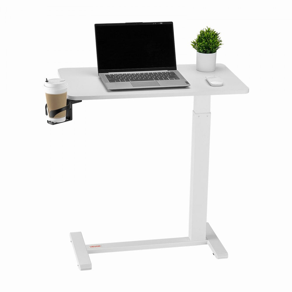 🛏️ Adjustable Overbed Table – 2 Variants Available (White)
