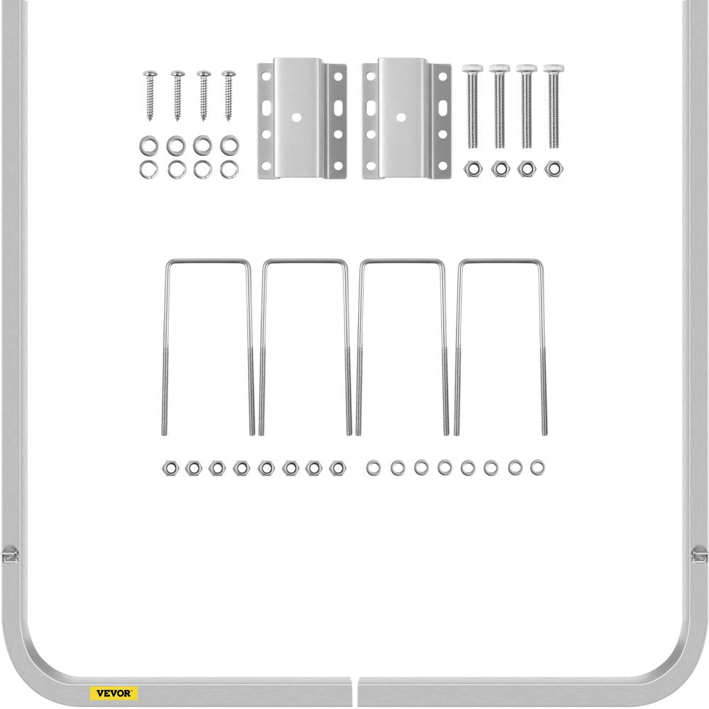 VEVOR Boat Trailer Guide-ons 46" Aluminum Trailer Guide on 2PCS Trailer Guides 